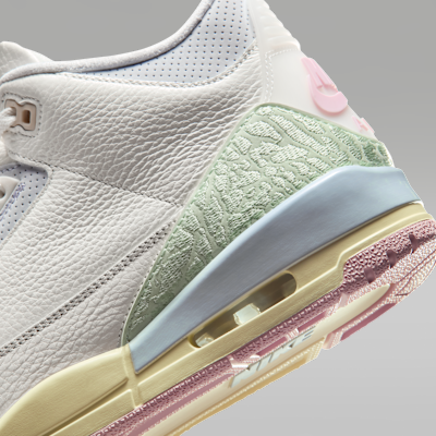 Jordan Air Jordan 3 Retro "Sail and Jade Aura" Erkek Ayakkabısı görsel 8