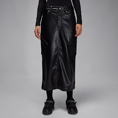 Jordan Flight Chicago Women's Faux Leather Skirt