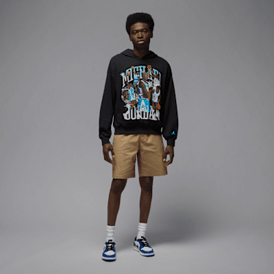 Sudadera con gorro sin cierre oversized para hombre Jordan Flight
