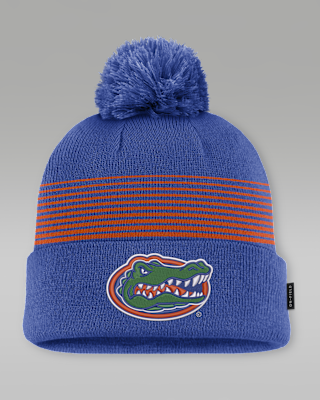 Женские  Florida Sideline Peak Jordan Brand College Cuffed Pom Beanie