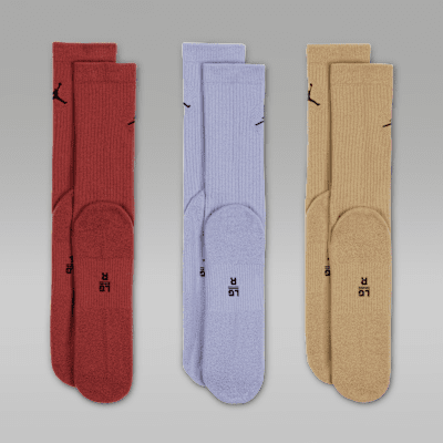 Jordan Everyday Crew Socks (3 pairs)