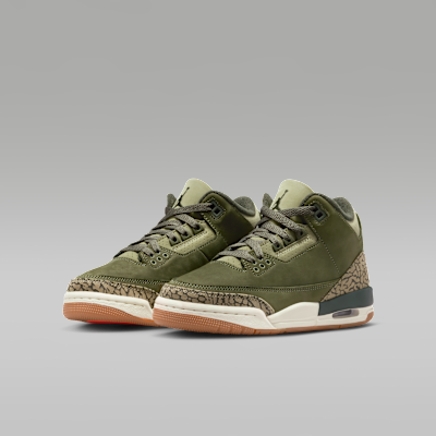 Air Jordan 3 Retro Big Kids' Shoes