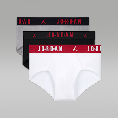 Jordan Slips aus Baumwolle (ältere Kinder; 3er-Pack)