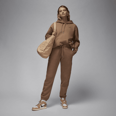 Jordan Flight Fleece Sudadera con capucha con forro de satén - Mujer