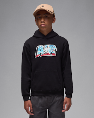 Детское худи Jordan Big Kids' Air Postcard Pullover Hoodie