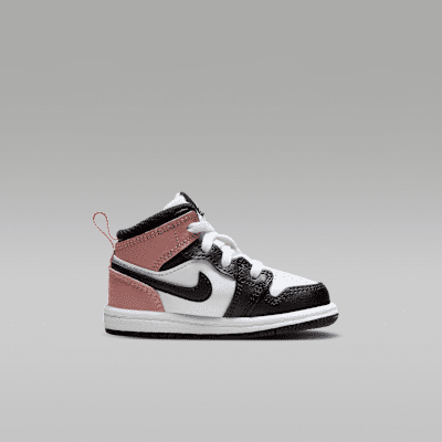 Skor Jordan 1 Mid för baby/små barn