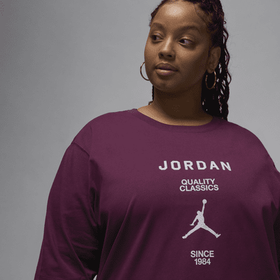 Playera girlfriend para mujer (talla grande) Jordan