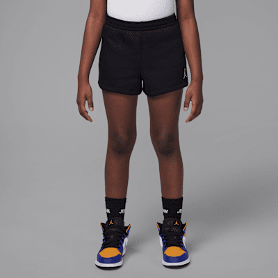 Σετ δύο τεμαχίων με φλις σορτς Jordan Brooklyn Essentials για μικρά παιδιά