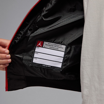 Jordan Older Kids' Colour-Blocked Satin Bomber