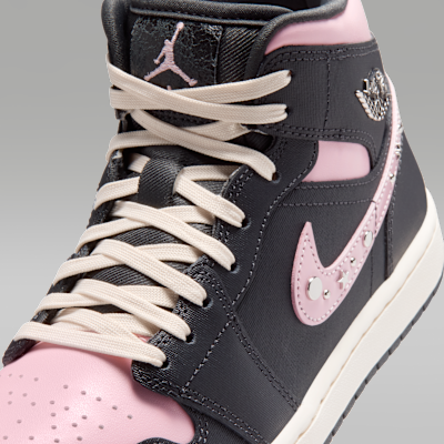 Jordan Air Jordan 1 Mid SE Kadın Ayakkabısı görsel 7