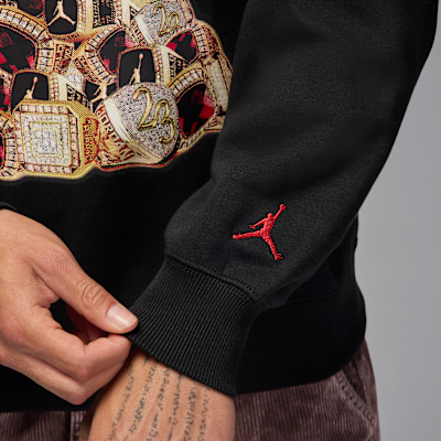 Sudadera de cuello redondo para hombre Jordan Brooklyn Fleece