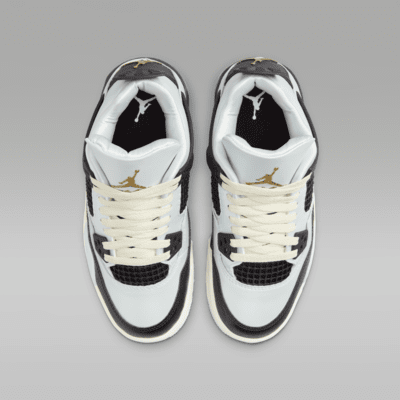 Tenis para niños grandes Air Jordan 4 Retro