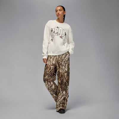 Dámská mikina Jordan Brooklyn Fleece Realtree s kulatým výstřihem