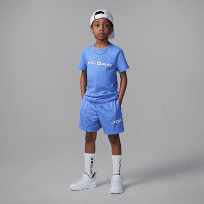 Jordan Dri-FIT Little Kids' Baseline Mesh Shorts