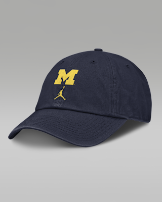Мужские  Michigan Primetime Club Jordan Brand College Adjustable Hat