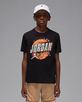 Детская футболка Jordan Big Kids' Distressed Chrome
