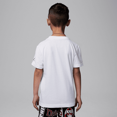 Playera MJ Photo Jordan para niño talla pequeña
