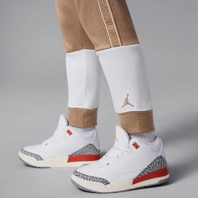 Conjunto con cintas de punto con bloques de color Dri-FIT para niños talla pequeña Jordan