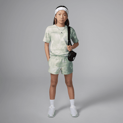 Playera estampada Triple Team para niños talla grande Jordan