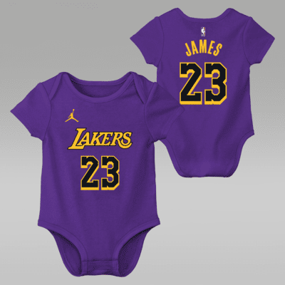 LeBron James Los Angeles Lakers Baby Jordan NBA Bodysuit