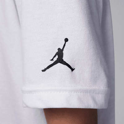 Playera MJ Photo Jordan para niño talla pequeña