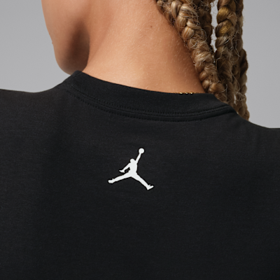 Jordan Flight Grafikli Kadın Tişörtü görsel 5