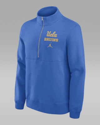 Мужские  UCLA Bruins Primetime Club Jordan College 1/2-Zip Crew