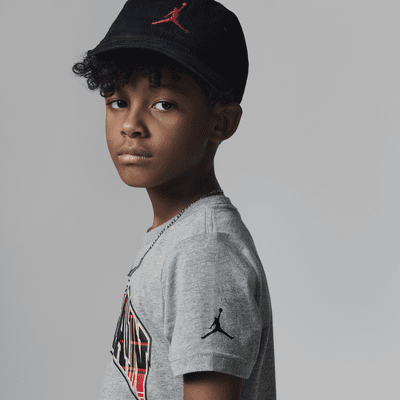 Jordan Essentials Plaid Tee Little Kids' T-Shirt