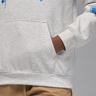 Sudadera con gorro sin cierre de tejido Fleece Jumpman para niños talla grande Jordan MVP