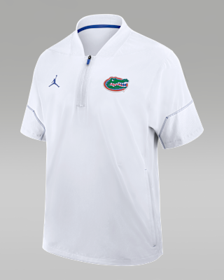 Мужская куртка Florida Sideline Coach Jordan Brand College 1/2-Zip Short-Sleeve Hooded