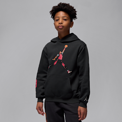 Jordan Big Kids' Sketch Pullover Hoodie