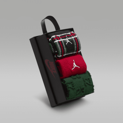 Calcetas festivas para niños talla grande (3 pares) Jordan