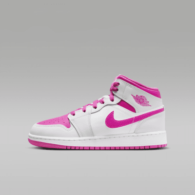 Air Jordan 1 Mid Big Kids' Shoes