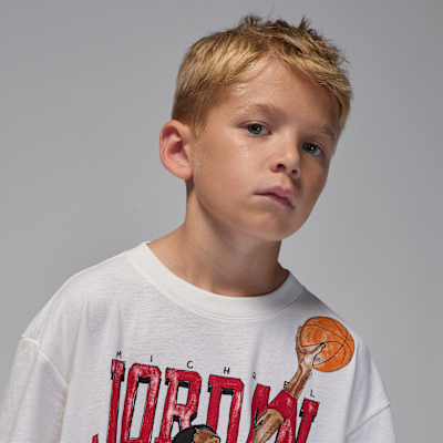 Playera Sketch para niños talla pequeña Jordan