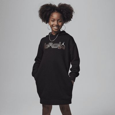 Jordan Take Flight Shine Pullover Dress Older Kids Dress. Nike IE