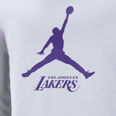Playera de manga larga de la NBA Jordan para hombre Los Angeles Lakers Essential