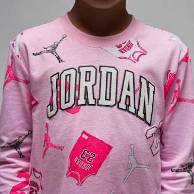 Jordan Younger Kids' 23 Jersey Long-Sleeve T-Shirt and Trouser Set