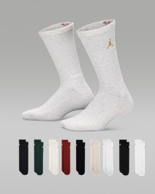 Детские Jordan Big Kids' Holiday Crew Gift Box (9 Pairs)