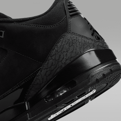 Air Jordan 3 Retro 'Black Cat' Men's Shoes