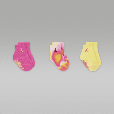 Jordan Air Heat Map Baby (3-6M) Gripper Socks (3 Pairs)