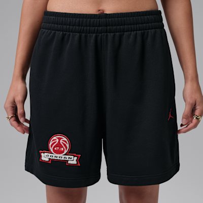 Jordan Brooklyn Fleece Fransız Havlu Kumaşı Grafikli Kadın Şortu görsel 2