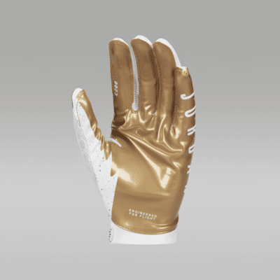 Jordan Knit Metallic Football Gloves (1 Pair)