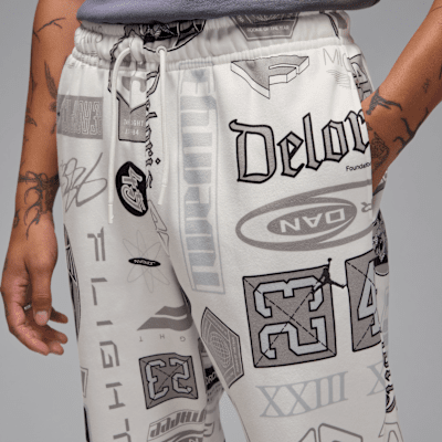 Pants estampados de tejido Fleece para hombre Jordan Essentials