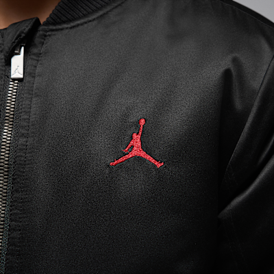 Jordan Bomberjack met capuchon en groot logo voor kids