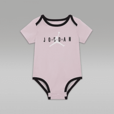 Jordan Milestone Baby (0-9M) Bodysuit Set (3-Pack)