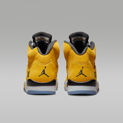Air Jordan 5 Retro "Varsity Maize and Wolf Grey" Men's Shoes