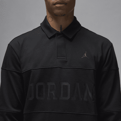 Jordan Essentials Men's Long-Sleeve Rugby Top