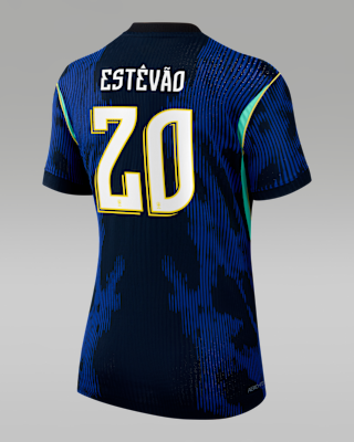 Женские джерси Estêvão Brazil National Team 2026 Match Away Nike Dri-FIT ADV Soccer Jersey