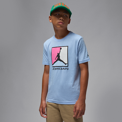 Jordan Flight Essentials Older Kids' Boxed Logo 3.0 T-Shirt