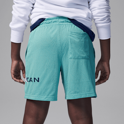 Shorts de malla Baseline para niño talla grande Jordan Dri-FIT